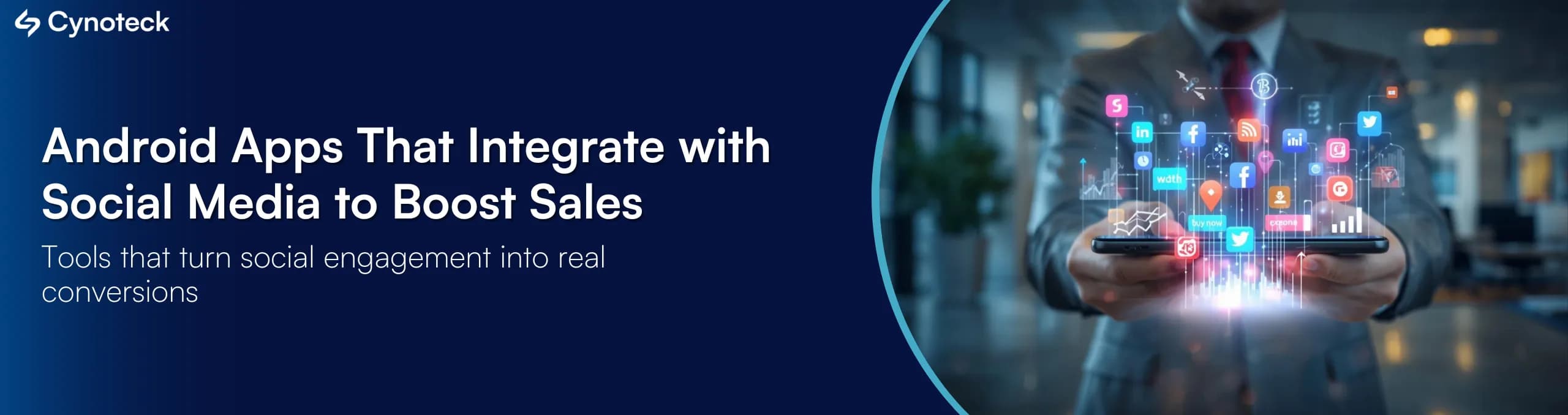 Android Apps to Integrate with Social Media that Help You to Sell More