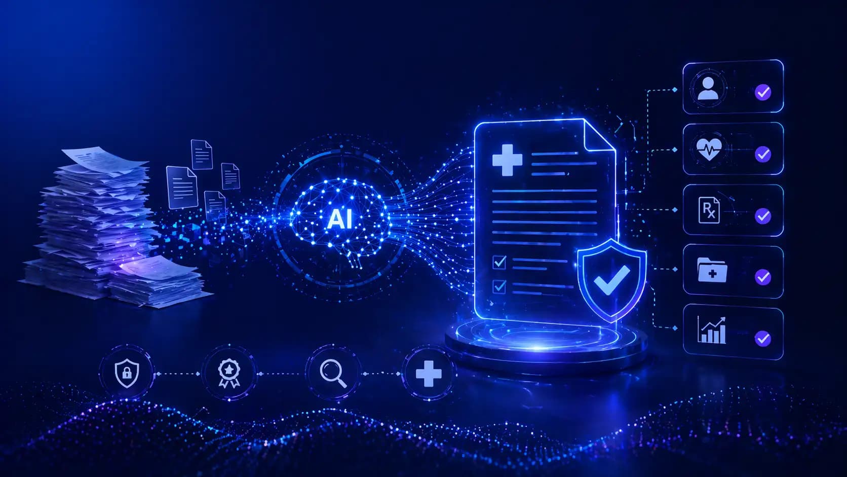 Reducing Manual Document Review and Improving Accuracy in Healthcare Using Generative AI