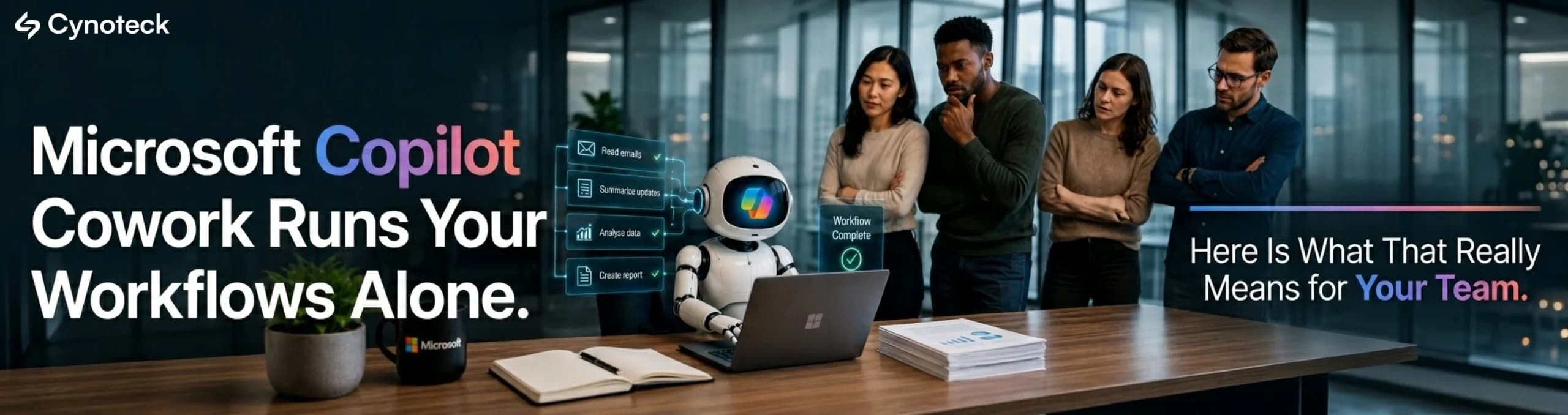 Microsoft Copilot Cowork Runs Your Workflows Alone. Here Is What That Really Means for Your Team.