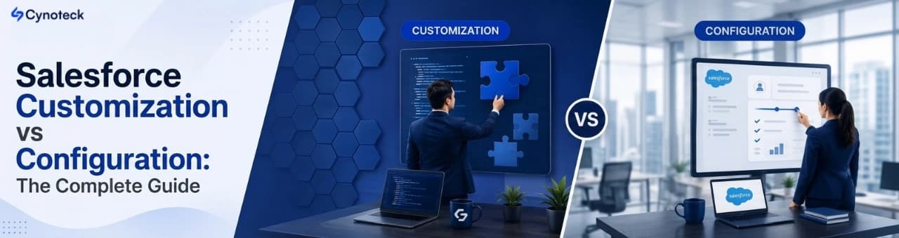 Salesforce Customization vs Configuration: A Complete Guide for 2026