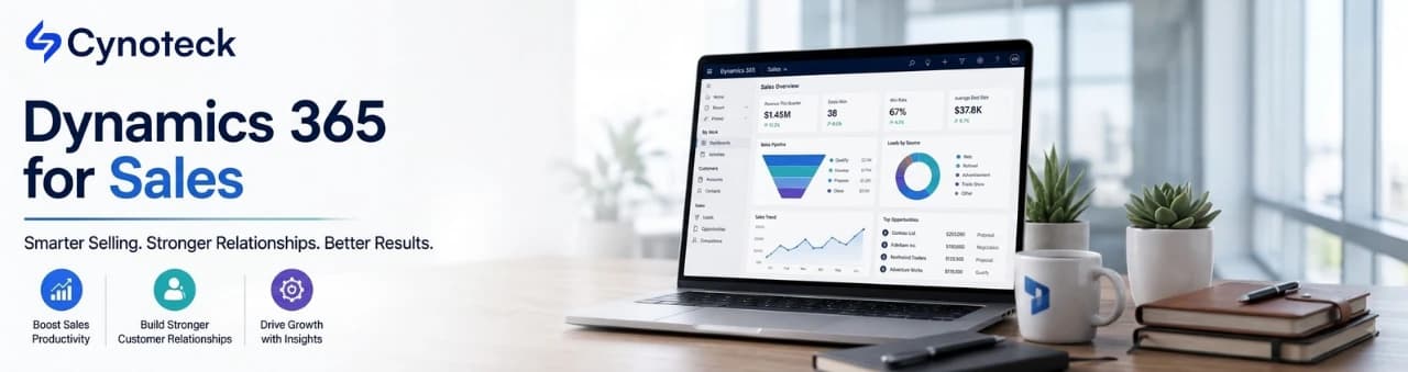 Microsoft Dynamics 365 for Sales benefits, capabilities, & features