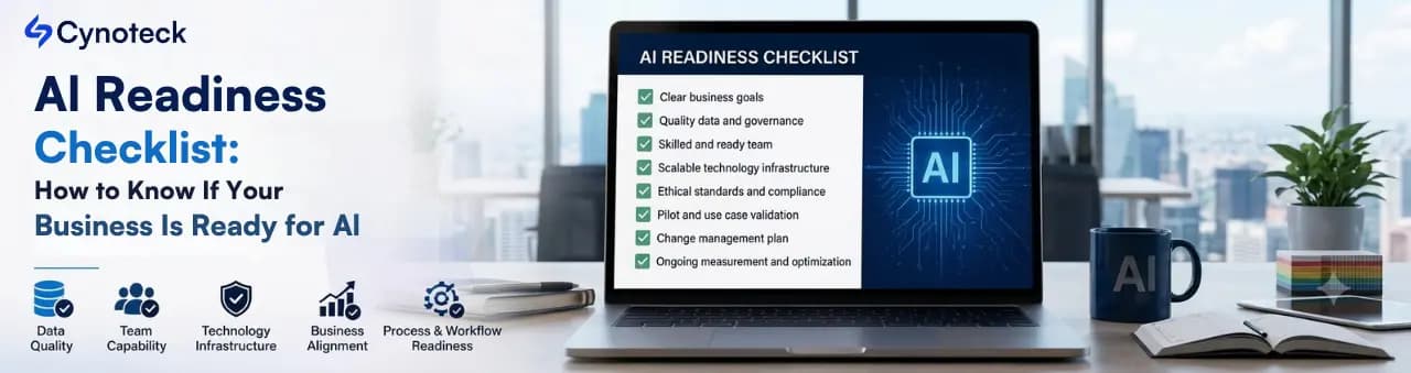 AI readiness checklist for business AI adoption