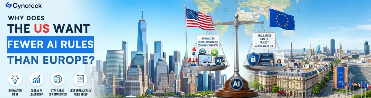 Why Does the US Want Fewer AI Rules Than Europe?