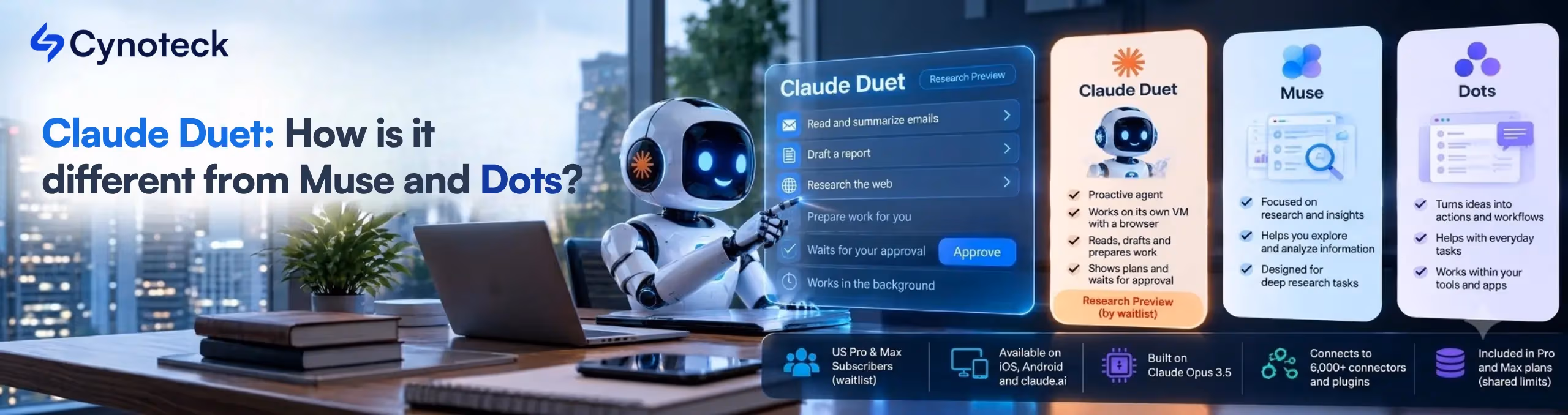 What Is Claude Duet, and How Does It Differ From Muse and Dots?