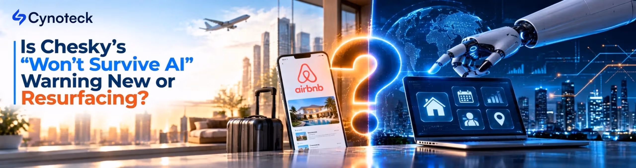 Does Airbnb's CEO Really Say Two Types of People Won't Survive AI?