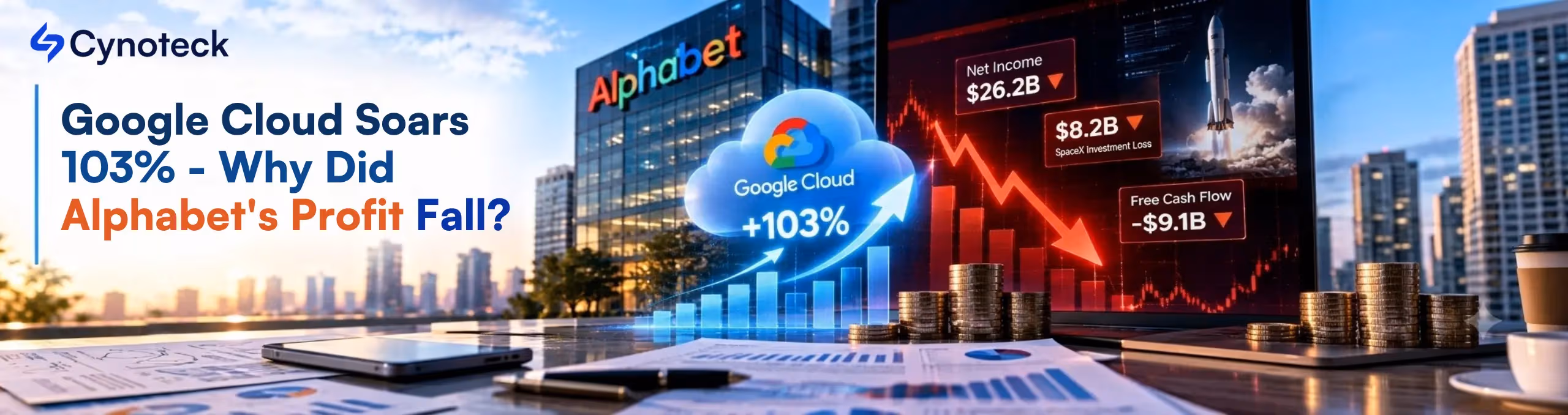 Google Cloud Grew 103%, So What Went Wrong With Alphabet's Profit?